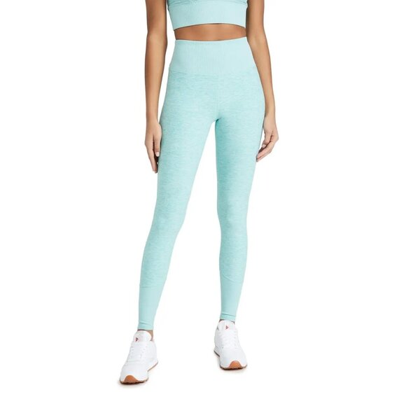 ALO Yoga Pants - Alo Yoga High-Waist Alosoft Lounge Legging in Blue Quartz Heather